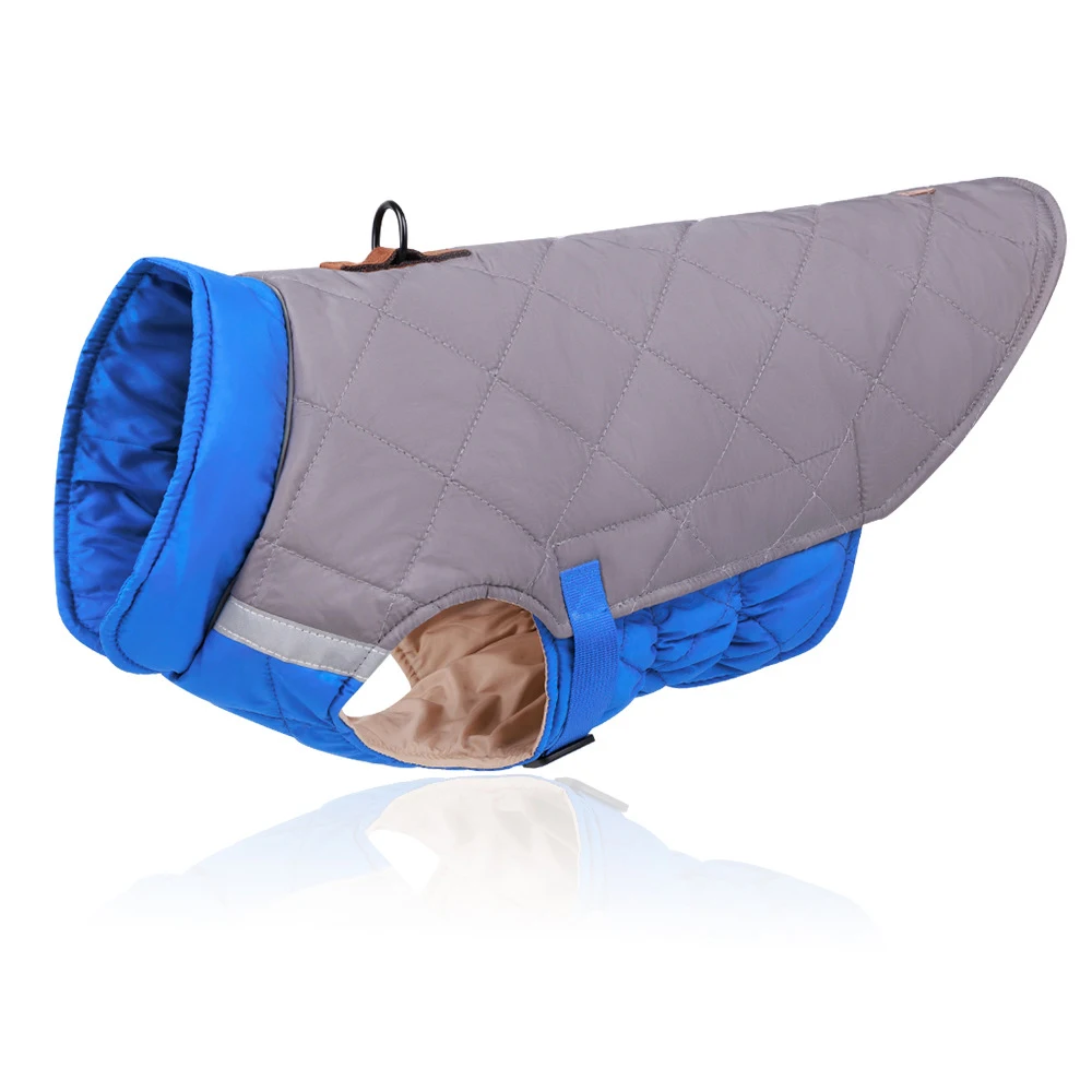 Ropa de invierno para perros, chaleco impermeable para perros, chaqueta para perros pequeños y grandes, abrigo cálido para perros, ropa acolchada, trajes de Bulldog Francés