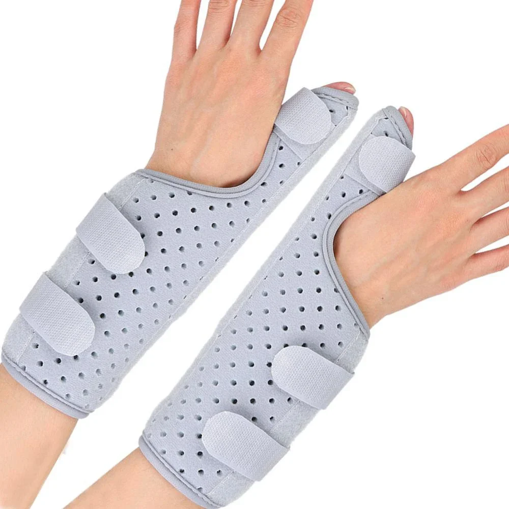 1 Unidad de Férula de Fijación para Tendina del Pulgar y Muñeca, Soporte de Muñeca, Inmovilizador de Dedos para Valgo del Pulgar, Esguince, Fractura, Estabilización Fija
