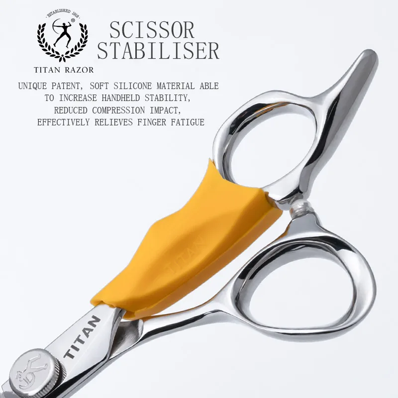 Titan - Tijeras de Peluquería Profesionales de 6 Pulgadas para Cortar el Cabello