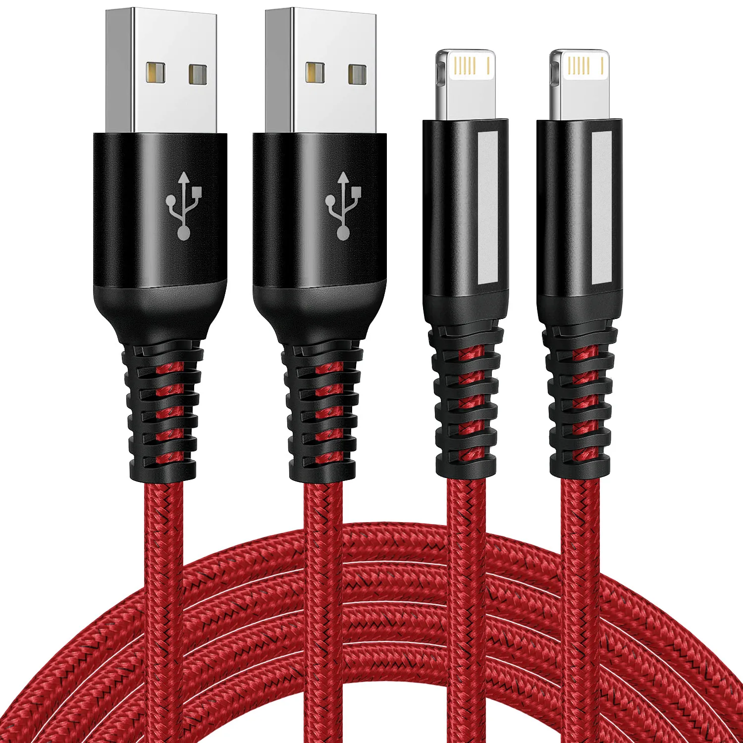 Cable USB 3A para iPhone 13, 12, 11, 14 Pro Max, XR, X, XS Max, 7, 8 Plus, iPad, cable de carga rápida, cable de datos, 1m, 2m, 3m
