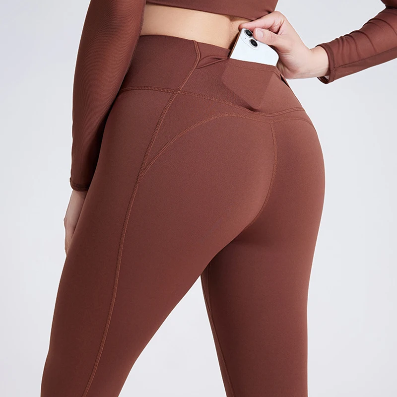 Conjunto de dos piezas de Yoga y Fitness para mujer, traje de gimnasio de Color sólido, ropa deportiva superelástica y transpirable para correr, ropa de entrenamiento femenina