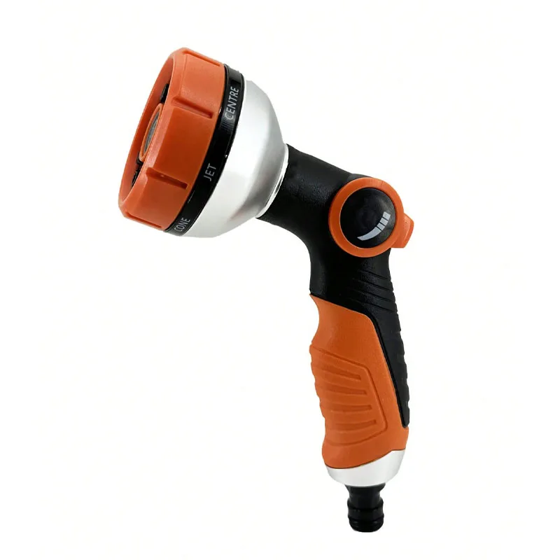 Pistola de agua de modo múltiple ajustable, suministros de riego de jardinería, plantas de jardín, flores, verduras de césped, nuevo