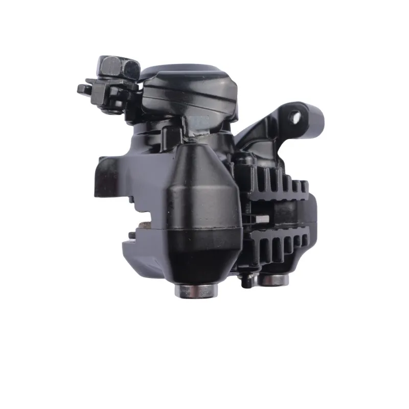 Shimano RS305 freno de montaje plano freno de disco mecánico delantero trasero con pastillas L05A para bicicleta de carretera BR-RS305 pinza trasera negra