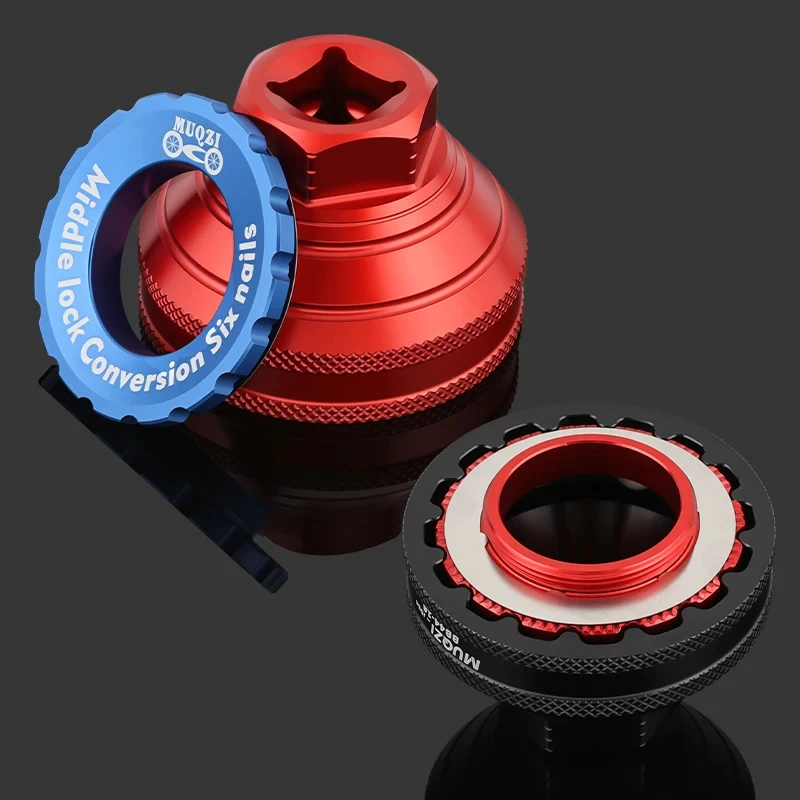 Herramienta para Pedalier de Bicicleta de Aleación de Aluminio con 16 Muescas, Llave de Extracción de Pedalier, Herramienta para Rotor Centerlock, Llave de Vaso para Bicicleta