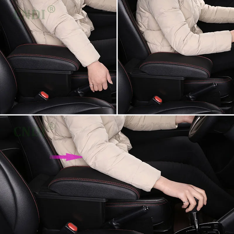 Para Kia Morning caja de reposabrazos para Kia Picanto reposabrazos de coche piezas interiores piezas de reequipamiento especial caja de almacenamiento central accesorios de coche