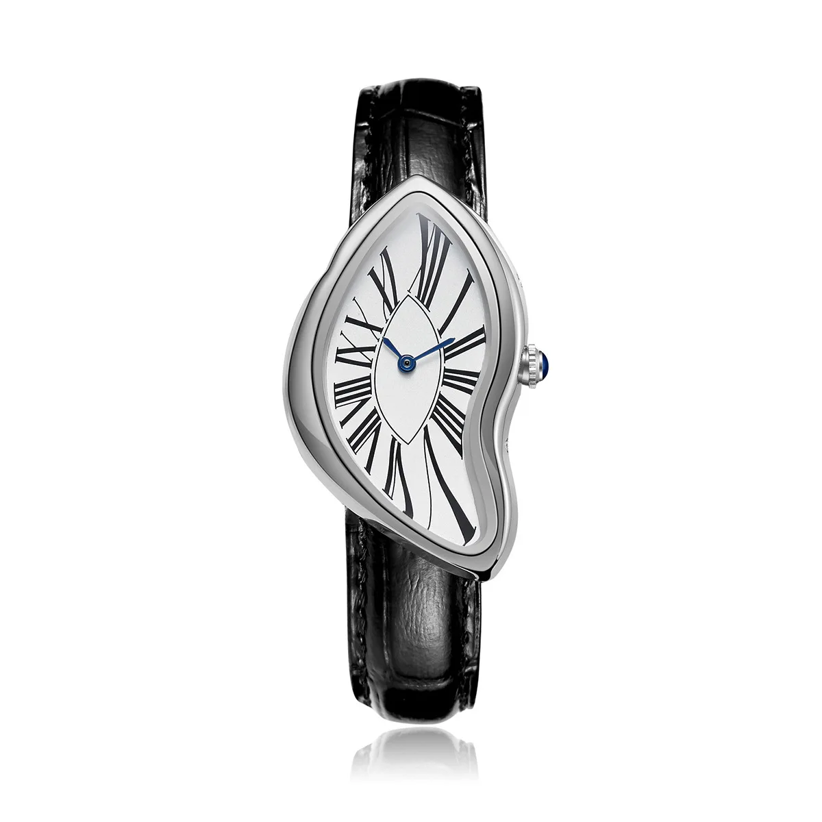 Nuevos relojes Alien Crash Melt Twist Y2K para hombres y mujeres, correa de cuero de moda, relojes de pulsera de cuarzo resistentes al agua, regalo, envío directo