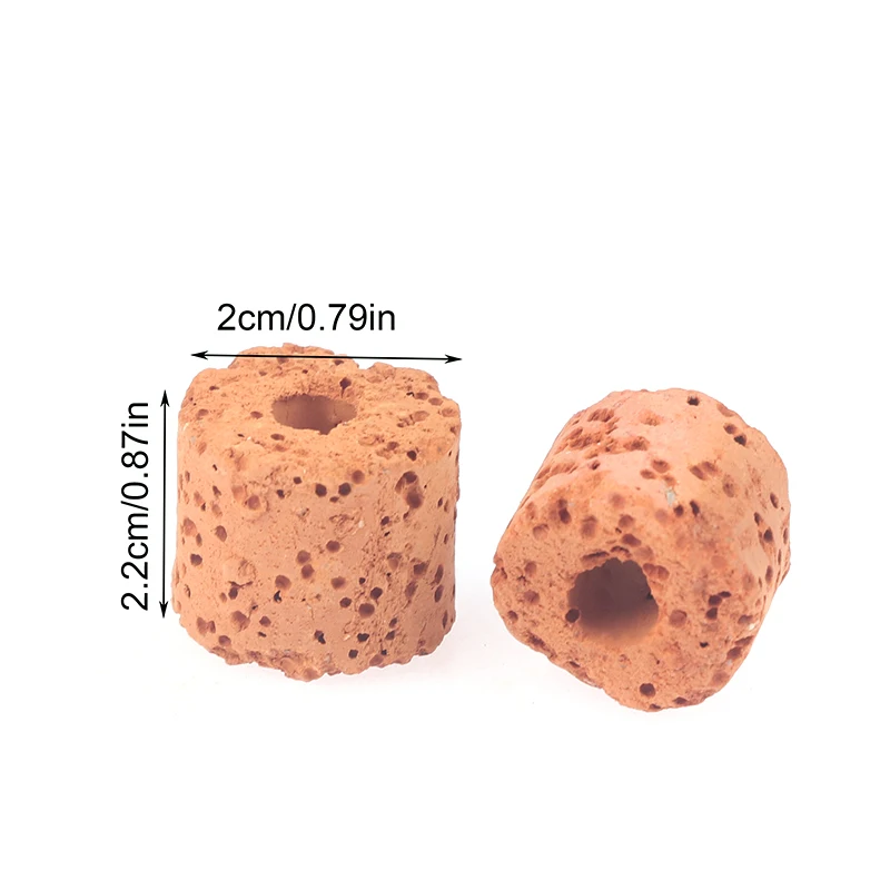 Anillo de fijación para plantas de acuario, filtro de tanque de agua fijo de 10 piezas, herramienta de fijación para plantas de medios acuáticos, anillos de cerámica Gravity