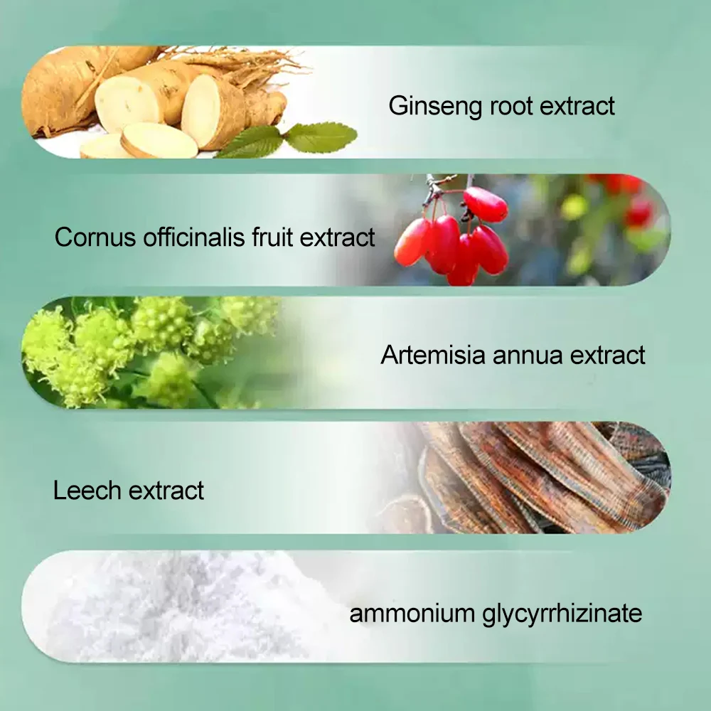 Zhang Guang 101 Ginseng líquido nutritivo 120mlX2 fórmula a base de hierbas chinas antipérdida de cabello crecimiento del cabello hidratación profunda