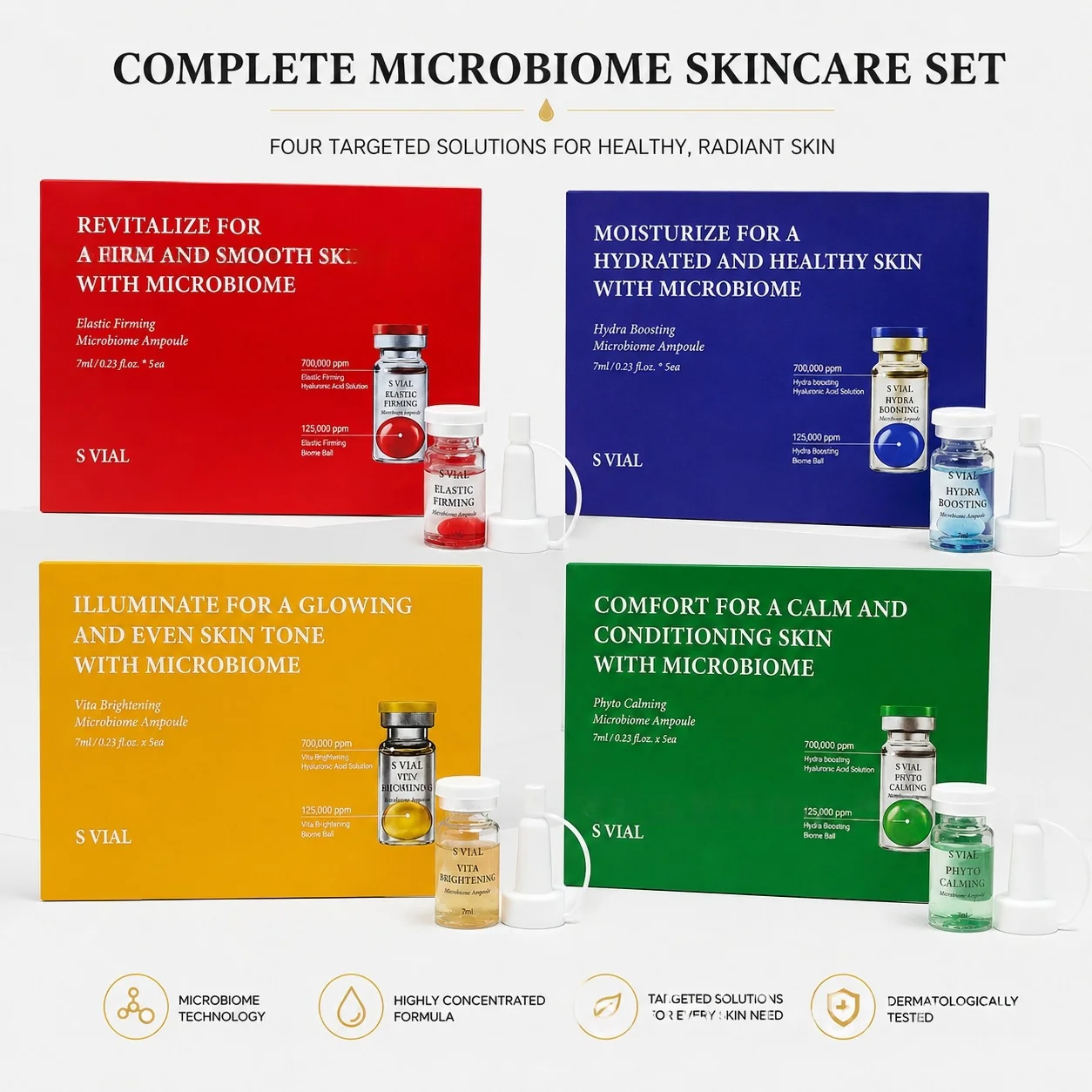 Suero Facial Antiedad con PDRN y Probióticos, Hidratante, Reafirmante e Iluminador, Productos Coreanos para el Cuidado de la Piel que Combaten las Arrugas
