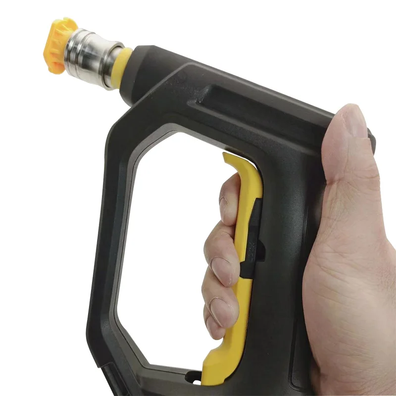 Pistola de agua para lavado de coches de alta presión, junta antibobinado, rosca interna 3/8, enchufe rápido, entrada giratoria, boquillas de cinco colores, 4000psi