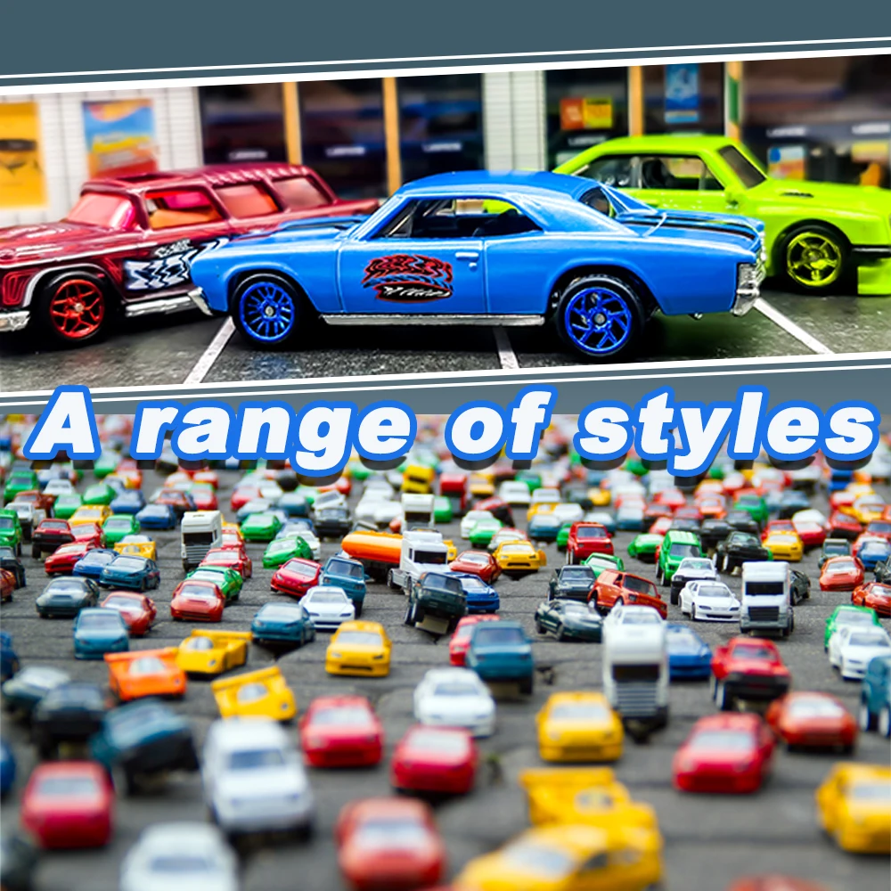Ruedas 1/64 con neumáticos de goma fijos, ramas de radios para modelo de juguete, piezas de reacondicionamiento de coches fundidos a presión para Hotwheels (5 juegos para 5 coches)