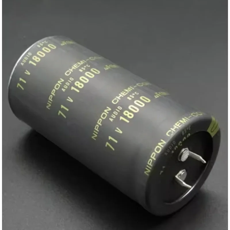 Takefast nuevo NIPPON 71v18000uF 40X80MM CHEMI-CON Audio fiebre condensador electrolítico de aluminio 18000uF/71V NCC 18000UF 71V