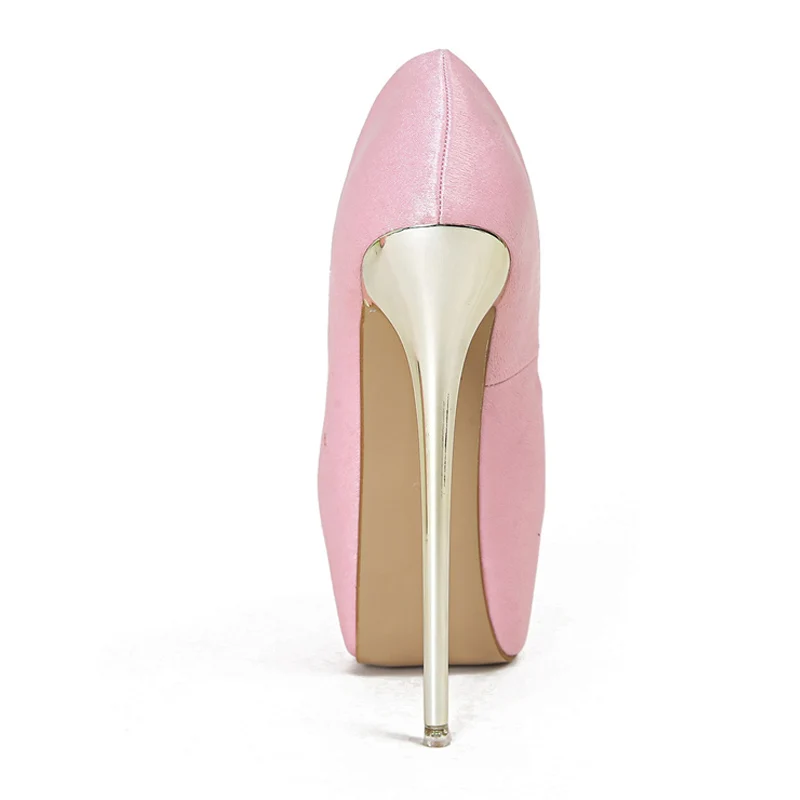 Liyke, zapatos elegantes para fiesta, boda, banquete, zapatos sexis poco profundos con punta abierta, tacones súper altos, zapatos de tacón con plataforma, talla grande 43 44 45