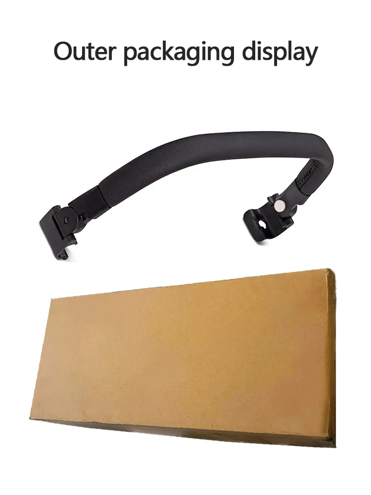 Barra protectora para cochecito, compatible con Joolz AER/AER+, de cuero PU, resistente al agua, ajustable, con apoyo de brazo firme, accesorios para cochecito