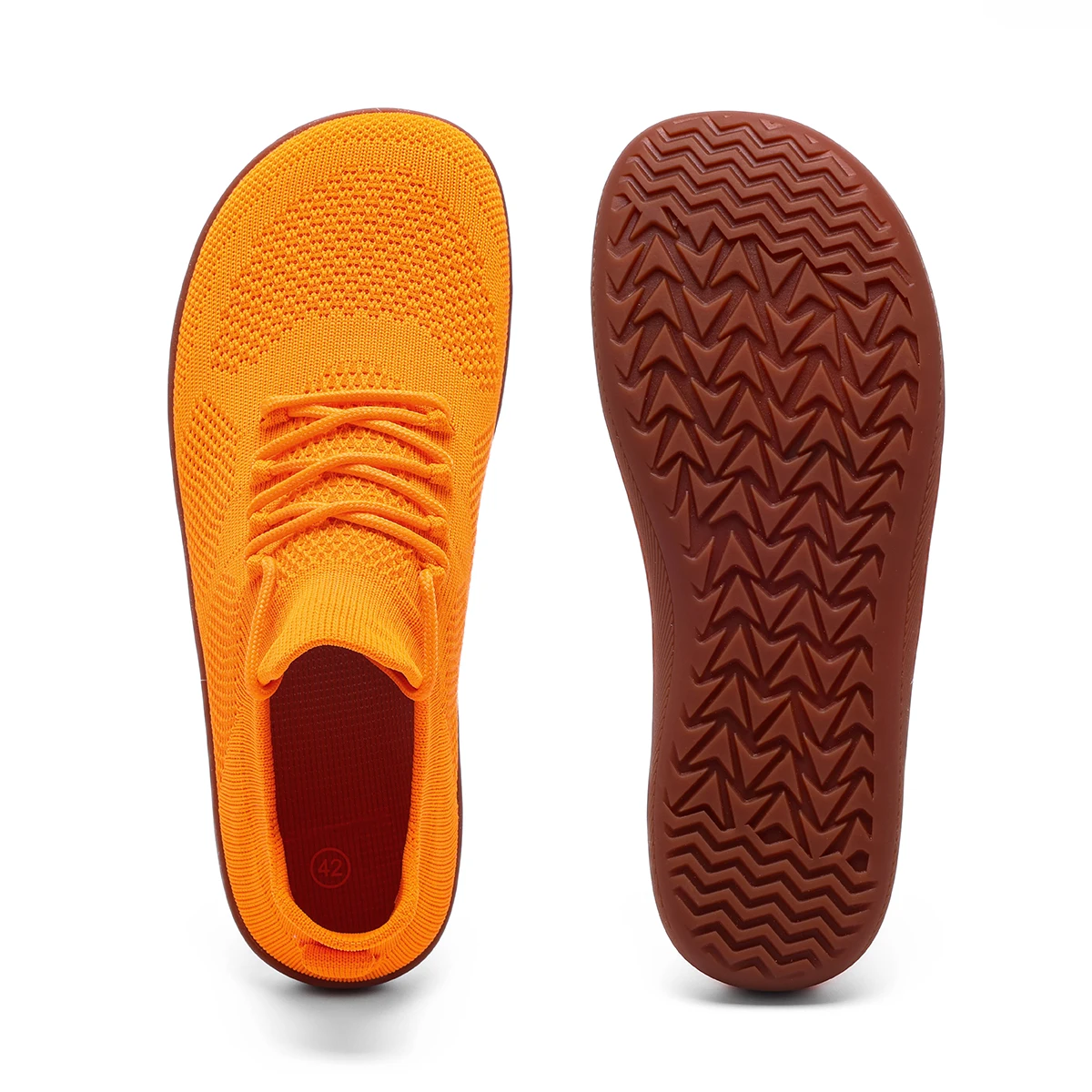 Zapatos descalzos con punta ancha para hombre y mujer, zapatillas minimalistas para caminar |   Suela caída cero |   Malla transpirable