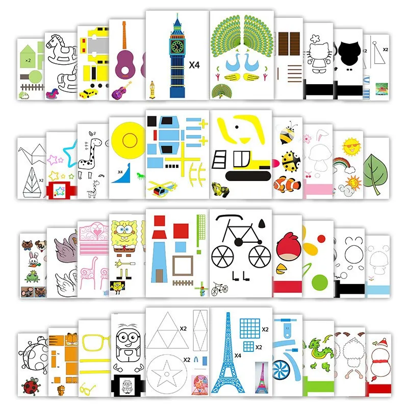 Bolígrafo de impresión 3D, álbum de bricolaje, tablero Linyi Pla Abs Pcl, álbum estéreo DIY, tablero de copia transparente de dibujo 3D
