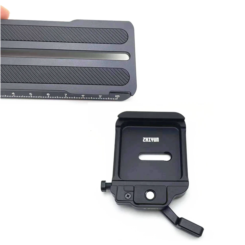 Placa de liberación rápida para cámara, Base de montaje Trans, capa inferior/levantador superior para estabilizador de cardán ZHIYUN WEEBILL 3 3S WEEBILL3
