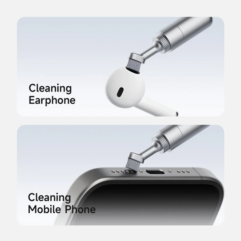 Hagibis-Herramienta de extracción de bandeja de tarjeta SIM, Pin de expulsión, cepillo de limpieza de auriculares, herramientas de reinicio, abridor de agujas, Kit de lápiz limpiador para iPhone Airpods