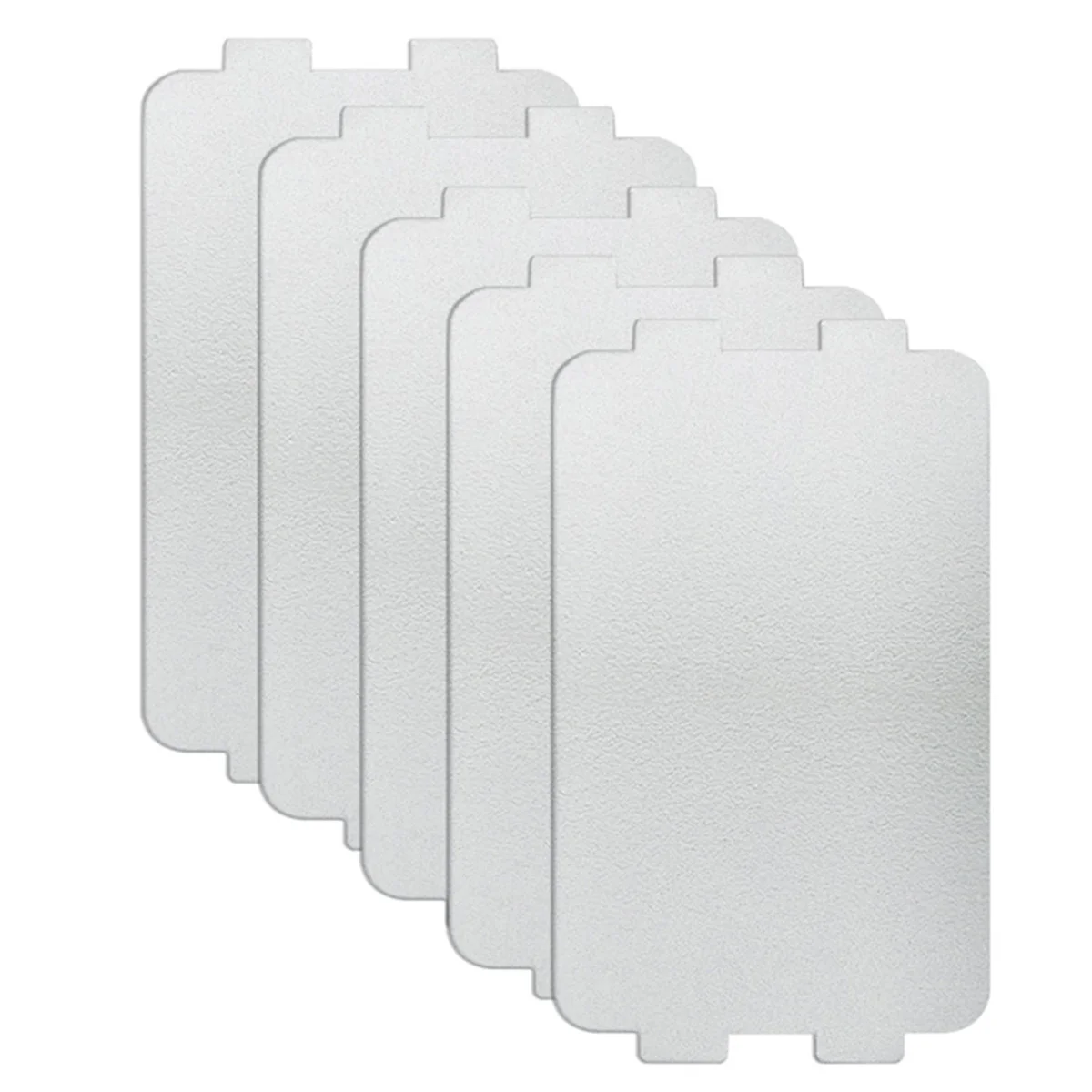 Hoja de Mica Universal para horno microondas, accesorios de cocina, guía de ondas, cubierta de guía de ondas, placas, 5 uds.