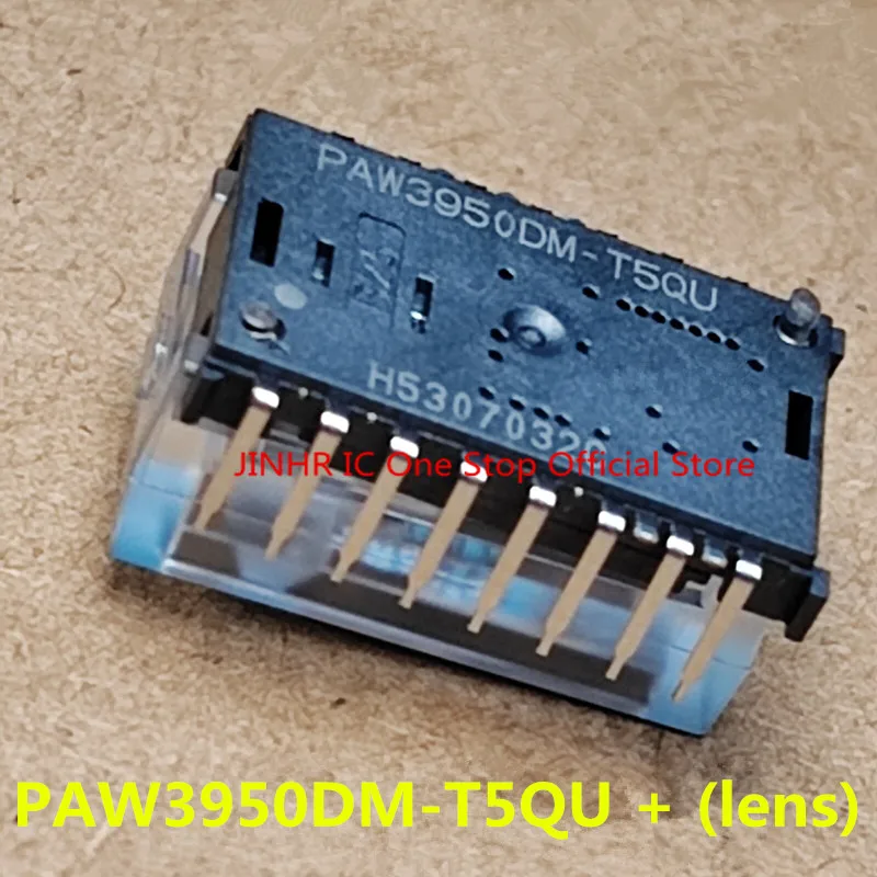 Nuevo, 1PCS PAW3950 PAW3950DM-T5QU, con lente, sensor óptico