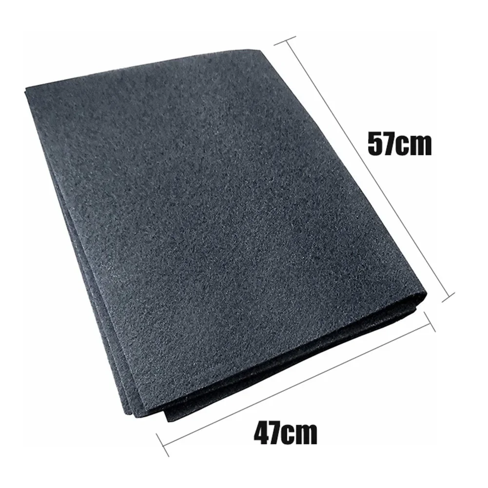 Filtro de carbón activado para Campana Extractora de 57x47cm, algodón adecuado para todas las campanas extractoras, accesorios para purificadores de aire, tela de filtro purificador