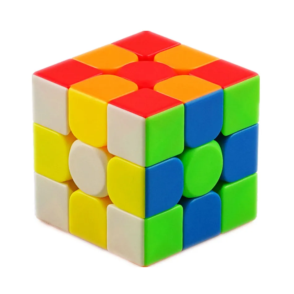 [ECube] Moyu Cubing Classroom Meilong 3/3C 3x3 magia sin pegatinas 3 capas de velocidad cubo mágico rompecabezas profesional juguetes para niños