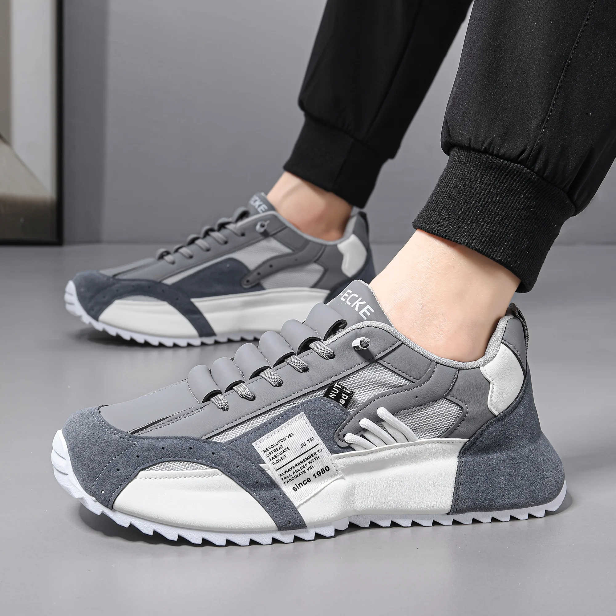 Men's Outdoor Casual Shoes, Everyday Casual Running Shoes for Men, Sizes 39 to 47