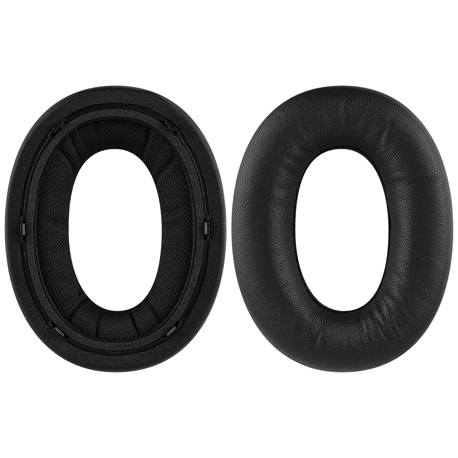 Geekria Elite almohadillas de repuesto de piel de oveja para auriculares, almohadillas para los oídos para Bowers & Wilkins B & W PX7, PX 7