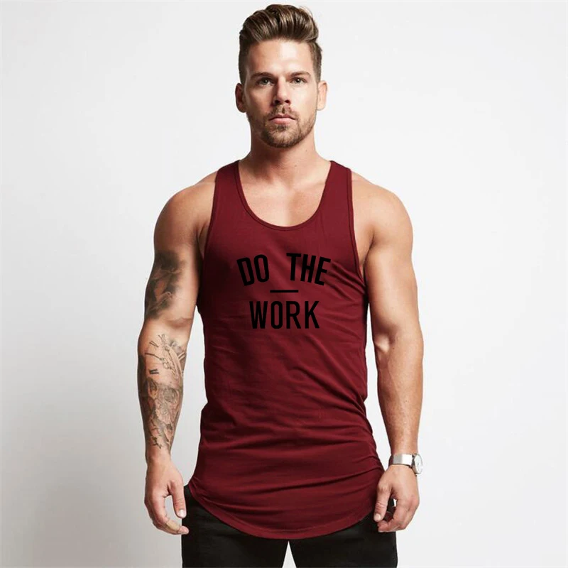Camisetas de culturismo y Fitness para hombre, ropa sin mangas de algodón de verano, camisetas sin mangas para entrenamiento muscular, chalecos deportivos transpirables para gimnasio y correr