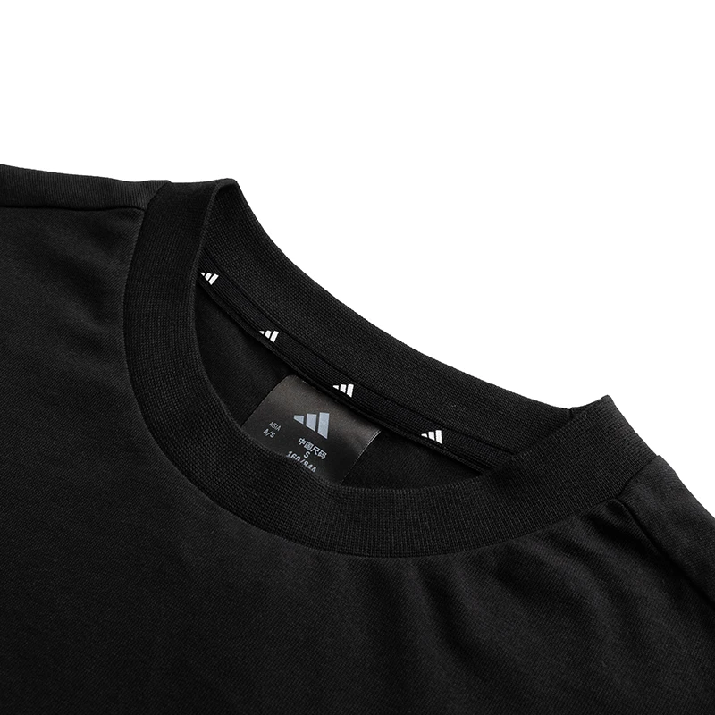 Camiseta deportiva informal de manga corta con cuello redondo y holgada para correr al aire libre para mujer Adidas Jd0846