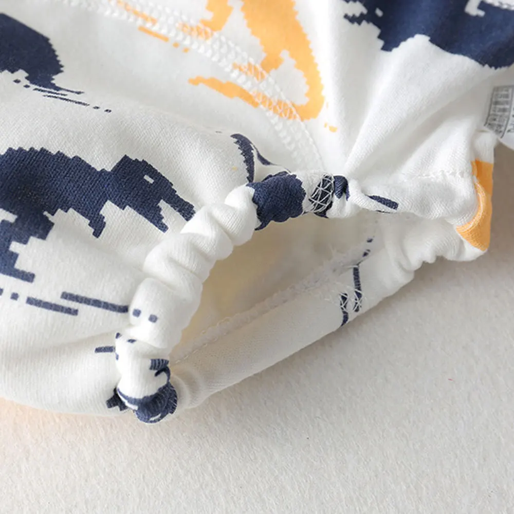 Paquete de 8/4 Pantalones de Entrenamiento para Ir al Baño Lavables y Reutilizables para Bebés, Pañales de Tela Reutilizables, Ropa Interior para Cambio de Pañales