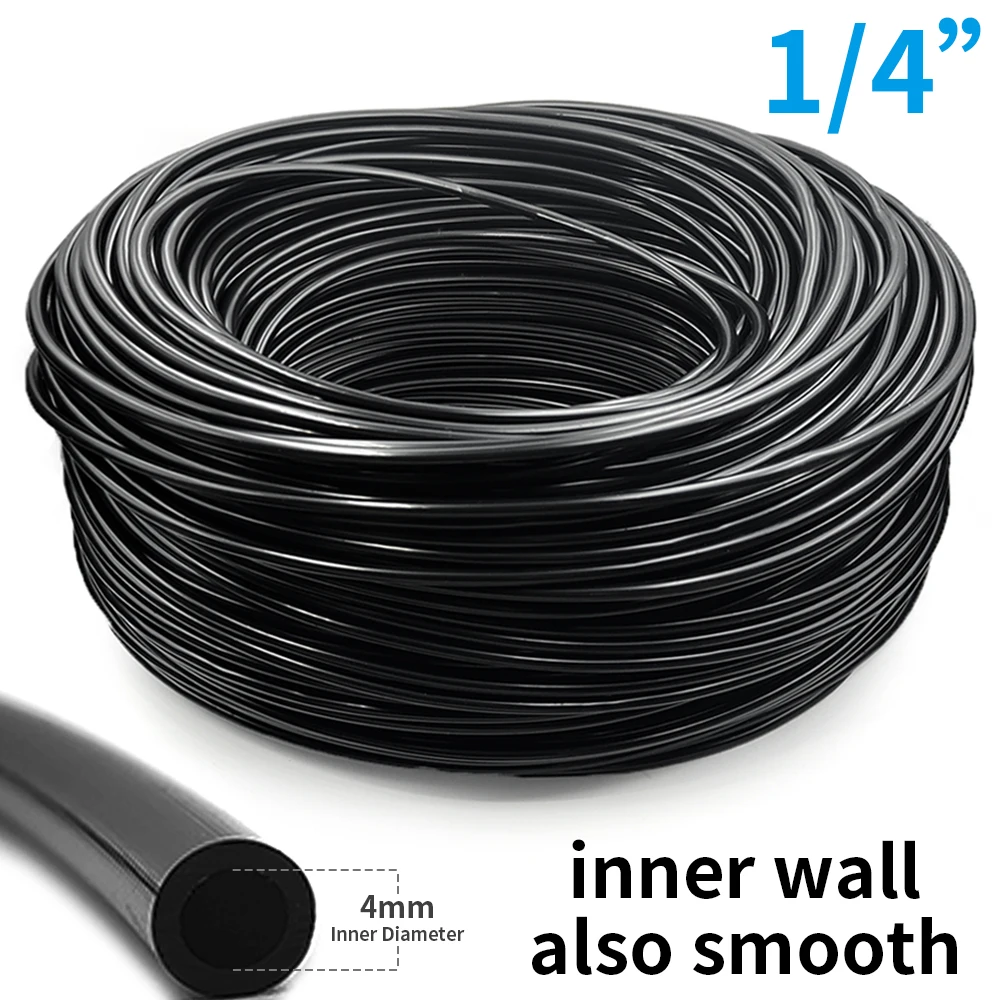 DIY longitud arbitraria 10M/20M/30M... Manguera de jardín 4/7mm suministros de sistema de riego Micro tubo de goteo de PVC ajustable