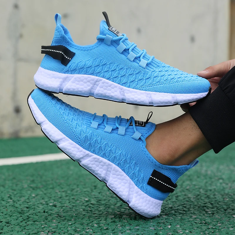 Zapatillas deportivas de moda para hombre, zapatillas ligeras transpirables para correr, novedad de 2025, zapatillas informales para caminar para hombre y mujer, Tenis femeninos