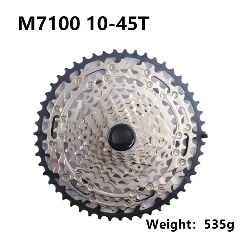 Shimano SLX CS-M7100 Cassette 12s para piezas de conducción de bicicleta de montaña Original 12 velocidades 10-51T 10-45T