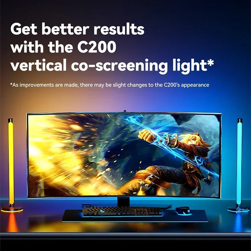 Pantalla de PC ambiental inteligente, sincronización de Monitor de ordenador, retroiluminación, tira de luz LED, Color RGB, juego DIY, lámpara de decoración de ambiente festivo