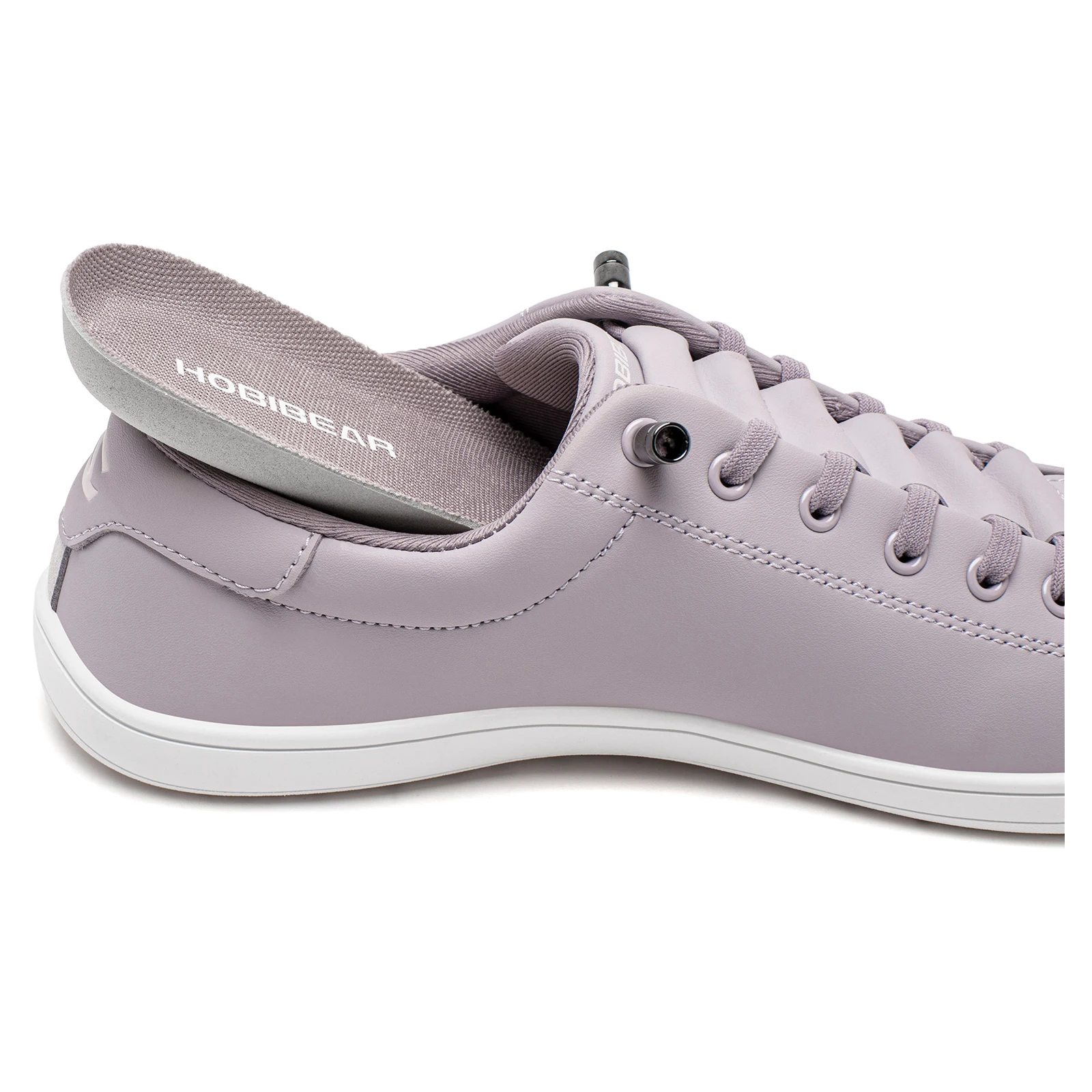 HOBIBEAR, zapatos Unisex de punta ancha descalzos, zapatillas minimalistas de cuero Artificial para hombres y mujeres, zapatos para caminar sin cordones ajustables
