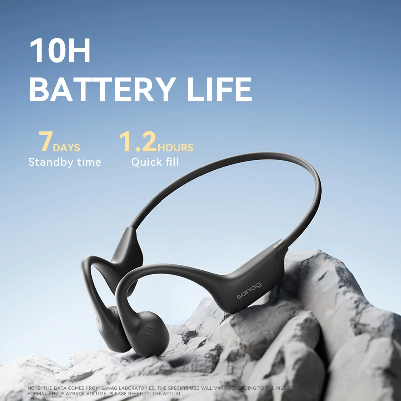 Sanag B21S audífonos de conducción ósea verdadera auriculares Bluetooth venta Flash auriculares de sonido HiFi auriculares auriculares inalámbricos auriculares