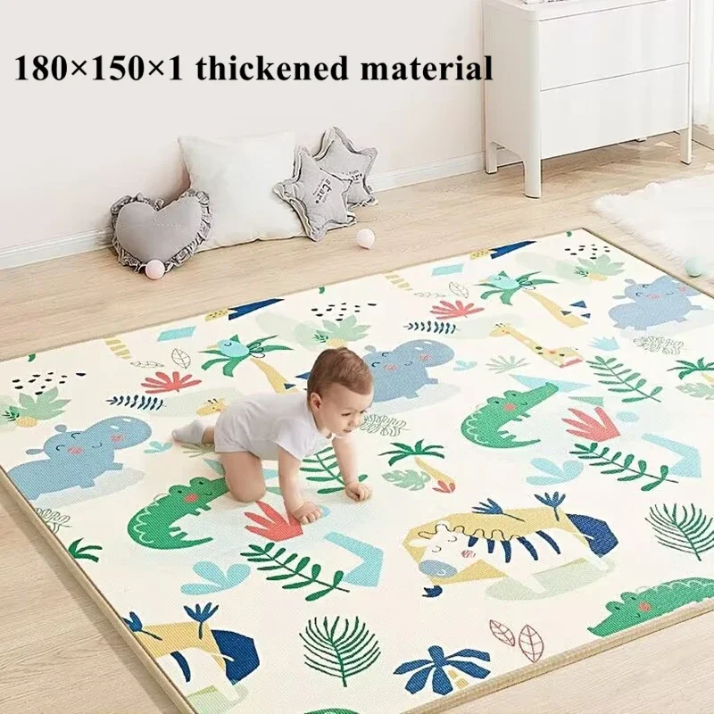 Alfombras de juego gruesas de gran tamaño para gatear para bebés, alfombra plegable, alfombra de juego para niños, alfombra de seguridad, juguetes, regalo, novedad de 2024
