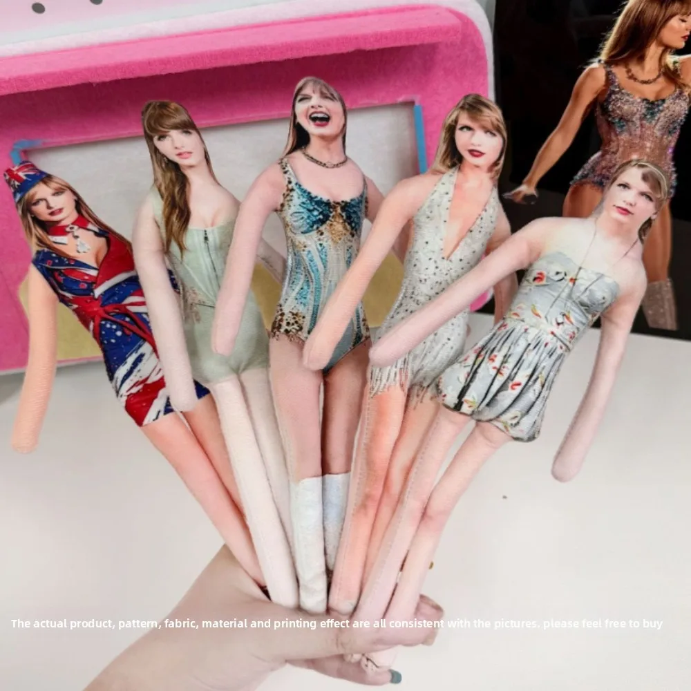 Muñeca Abstracta de Alambre de Taylor Swift con Esqueleto Flexible Incorporado en Forma de Ratón, Artículo Coleccionable, Regalo para Fans