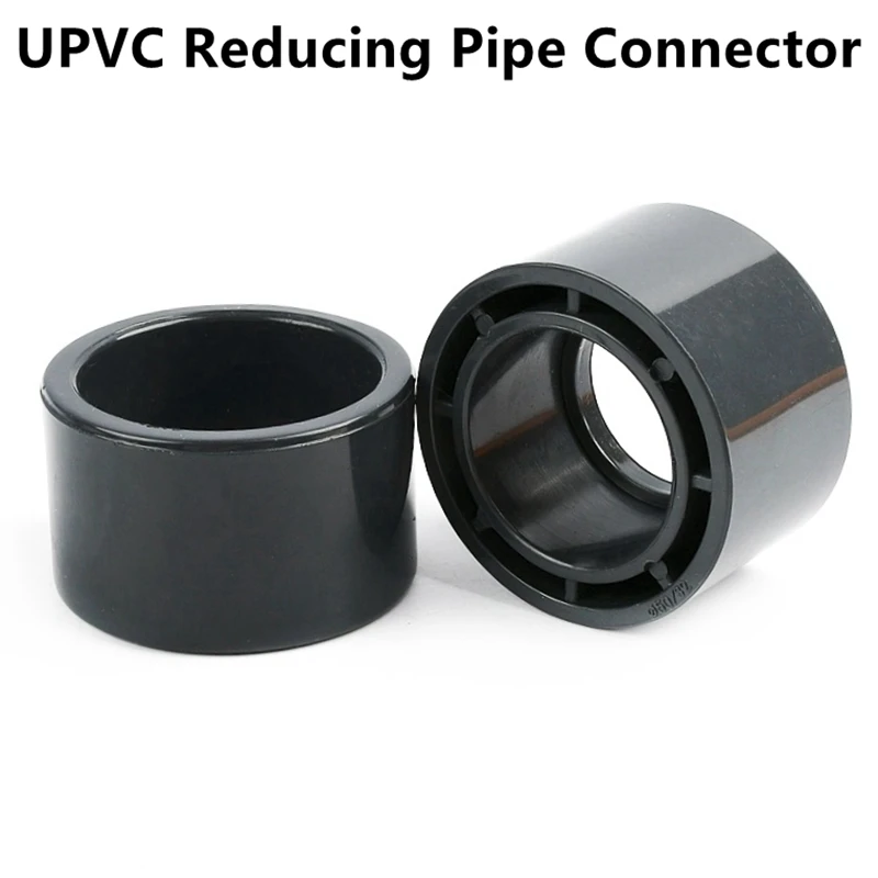 Conector de Tubería Reductor de UPVC de 20/25/32/40/50 mm, 1/5 Piezas, Conector para Acuario, Relleno de Tubería de PVC, Buje de Tubería, Riego de Jardín
