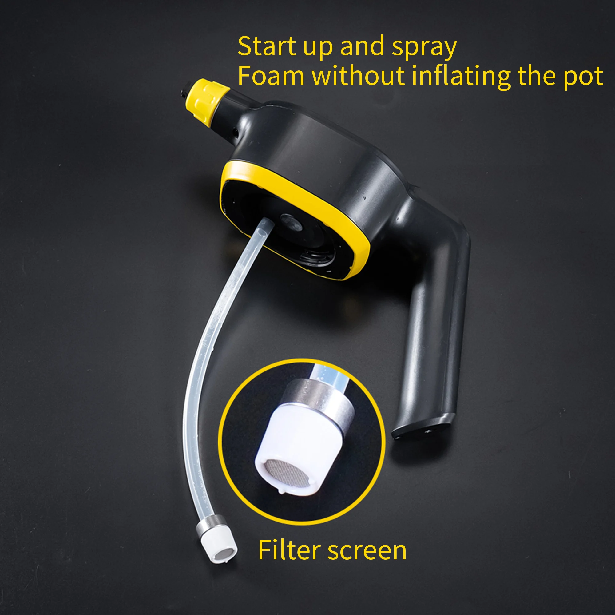 Pulverizador de espuma eléctrico para lavado de coches, cañón de nieve para limpieza de motocicletas, pistola de agua de alta presión, generador, lanza Manual Wap