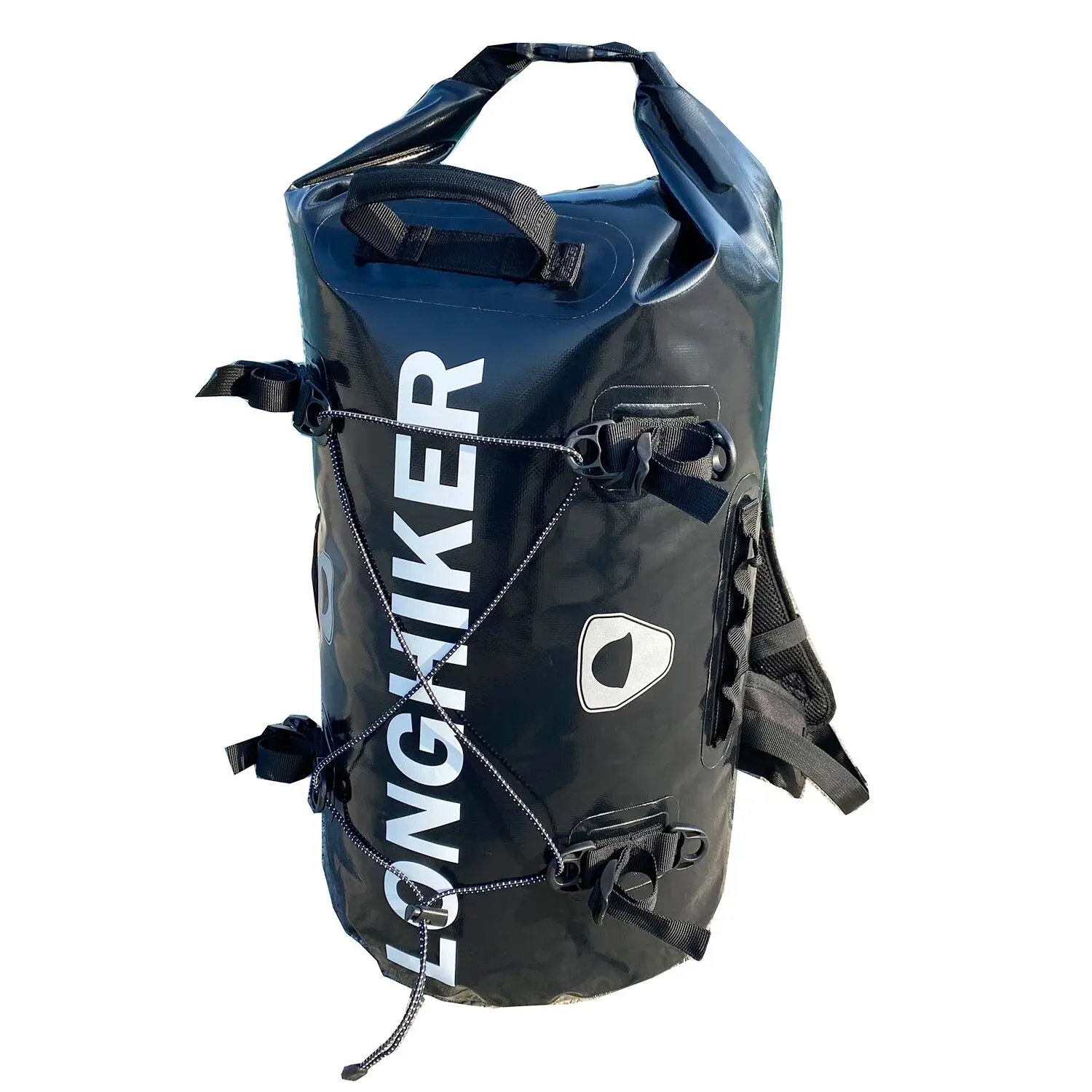 Mochila impermeable para exteriores de 30L, Rafting en río, pesca, espeleología, Tour, senderismo, Pole, mochila para montar