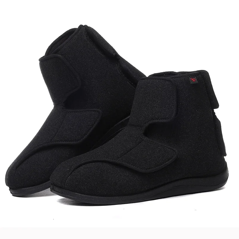 Zapatos para personas mayores, zapatos seguros para diabéticos de alta calidad, ortopédicos médicos ajustables, viento, eversión del pulgar, calzado para Diabetes cómodo