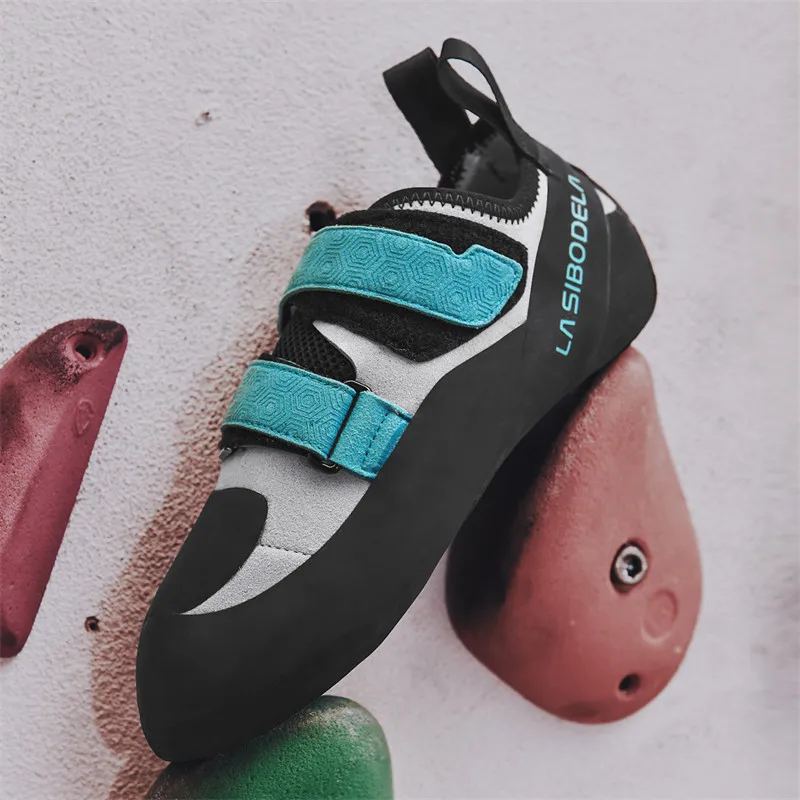 Zapatillas de escalada para principiantes, zapatillas de escalada para uso en interiores y exteriores, zapatillas de escalada profesionales para hombres y mujeres, zapatillas de entrenamiento para escalada en roca y boulder.