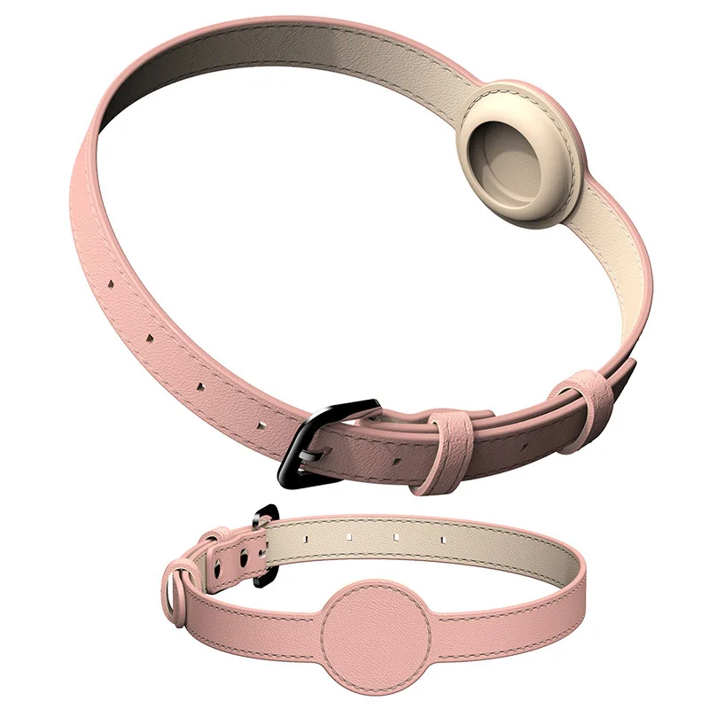 Rastreador de protección Airtag para Apple, Collar de silicona PU, posicionamiento antipérdida, impermeable, gato y perro
