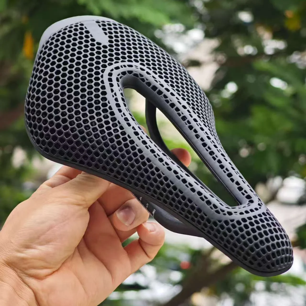 GOLDIX, nuevo sillín de bicicleta con estampado 3D de carbono, ultraligero, para carretera, MTB, sillín de carreras, cojín para bicicleta, accesorios para asiento de bicicleta