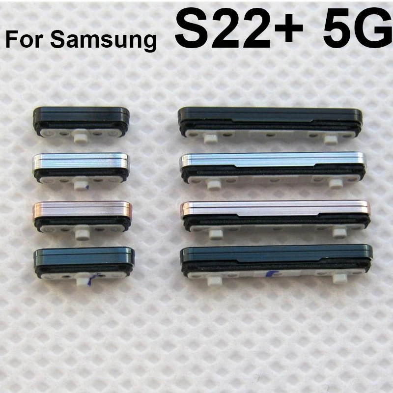 Botón de volumen de encendido y apagado para Samsung Galaxy S22 SM-S901B S22 Plus S906B S22 Ultra SM-S908B 5G botones de volumen lateral teclas de encendido