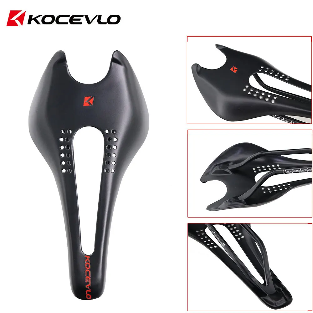 Cojín de asiento ultraligero y transpirable para bicicleta, súper ligero, bicicleta de carretera MTB, sillines de carbono, piezas de sillín de ciclismo, 85g