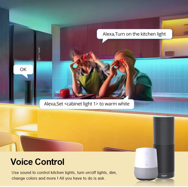 Controlador LED Tuya Wifi atenuador inteligente DC5V-24V tira de luz LED CCT/RGB/RGBW para Alexa Google Home aplicación remota Control
