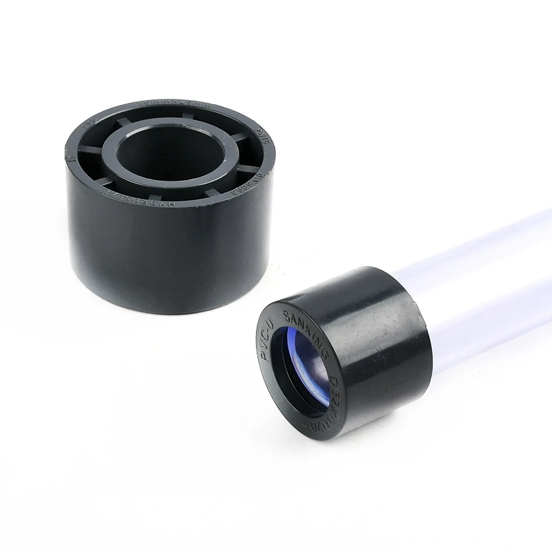 Conector de Tubería Reductor de UPVC de 20/25/32/40/50 mm, 1/5 Piezas, Conector para Acuario, Relleno de Tubería de PVC, Buje de Tubería, Riego de Jardín